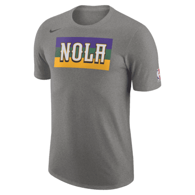 New Orleans Pelicans City Edition Men's Nike NBA Logo T